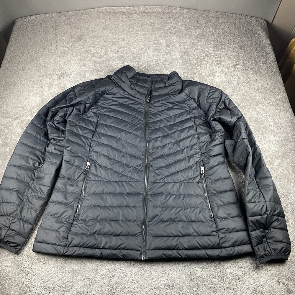 Columbia Black Lightweight Packable Puffer Jacket
